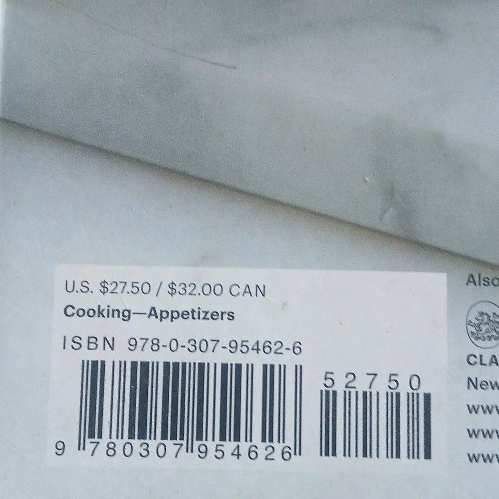 Martha Stewart's Appetizers Cocktail Cookbook 2015 First Edition Hardback